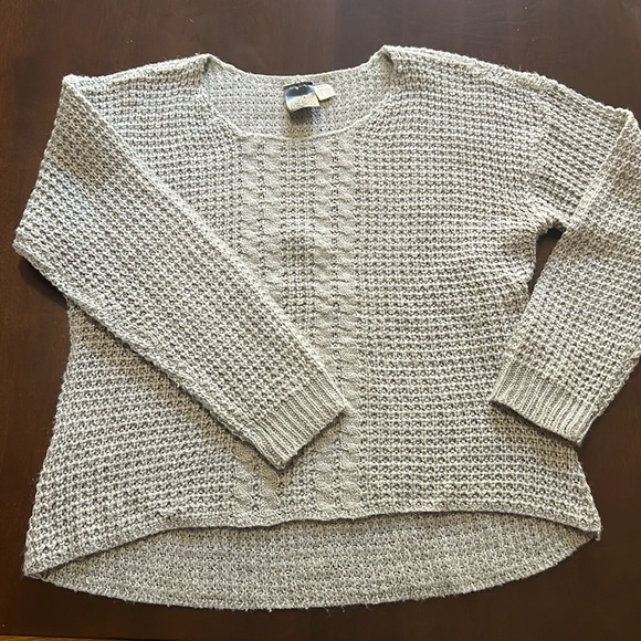 Lola’s Room, Grey, Knit Sweater, Size Medium - Picture 1 of 6